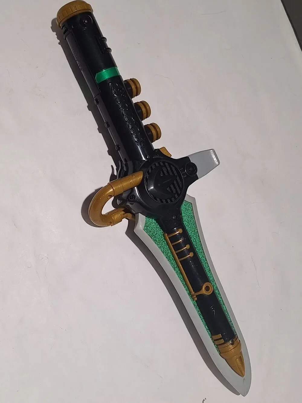 Mighty Morphin Power Rangers Dragon Dagger 1994 Bandai Green Ranger Not Working
